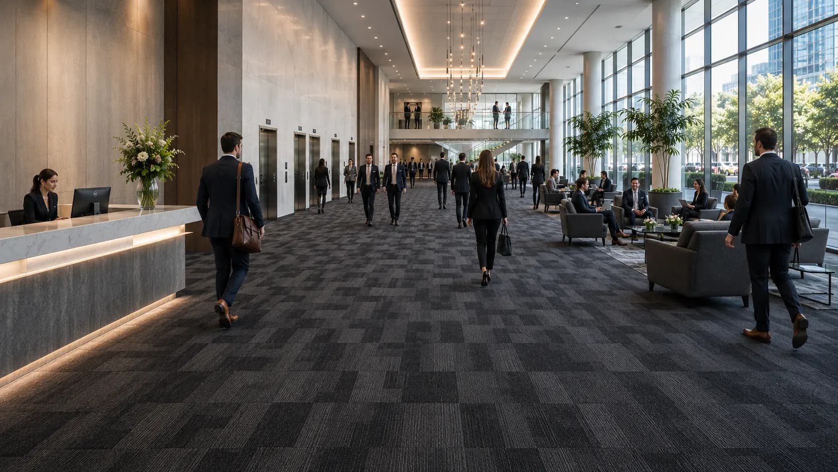Alfombras en Palmetas Alto Tráfico