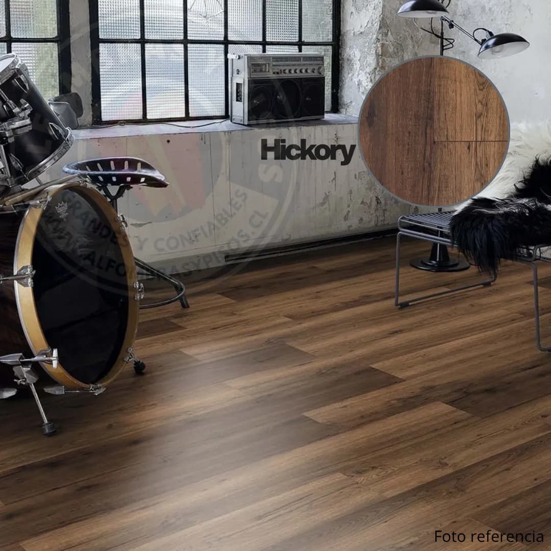 Piso Flotante 8mm Austriaco - Hickory