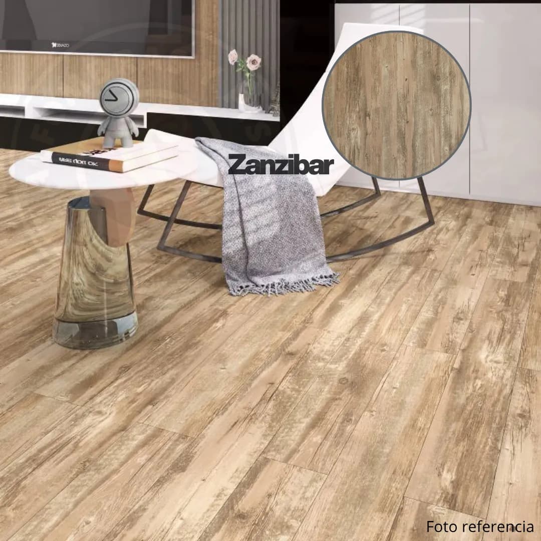 Piso Vinílico SPC 5.5mm - Zanzibar