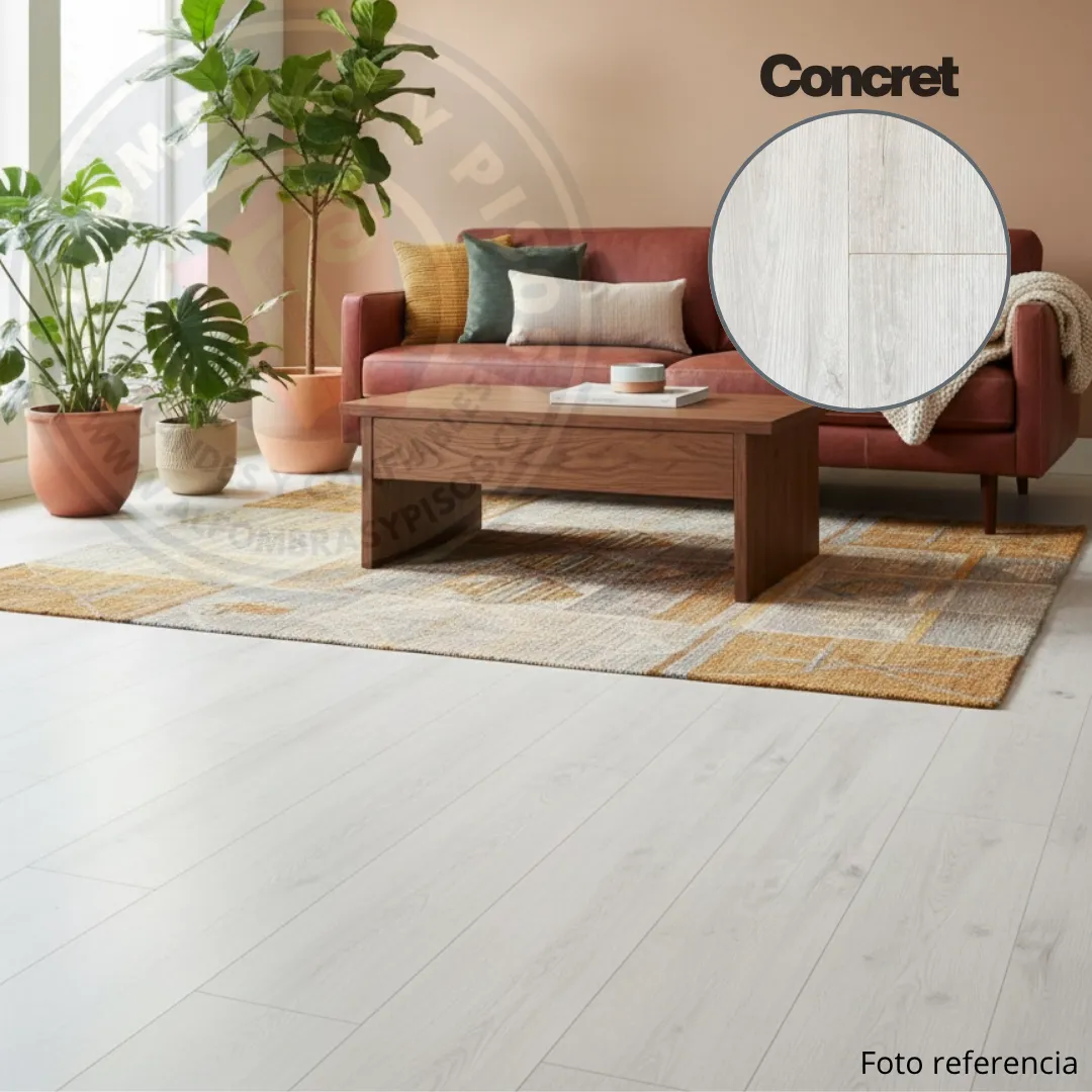 Piso Flotante 8mm Austriaco - Concret